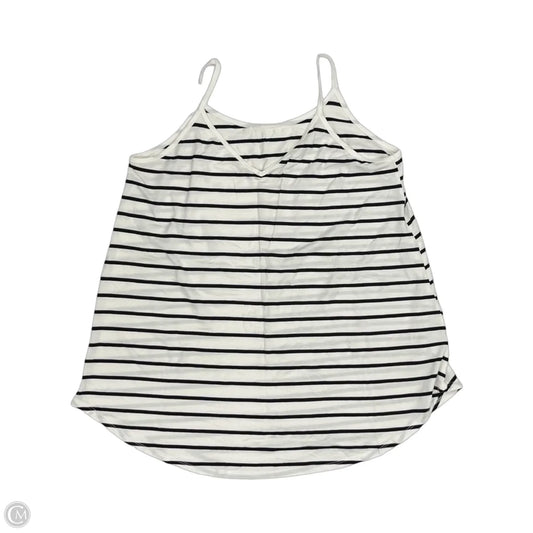 Tank Top By Zenana In Black & White, Size: 2x
