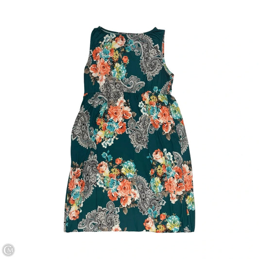 Dress Casual Midi By Sweet Lovely In Floral Print, Size: 3x
