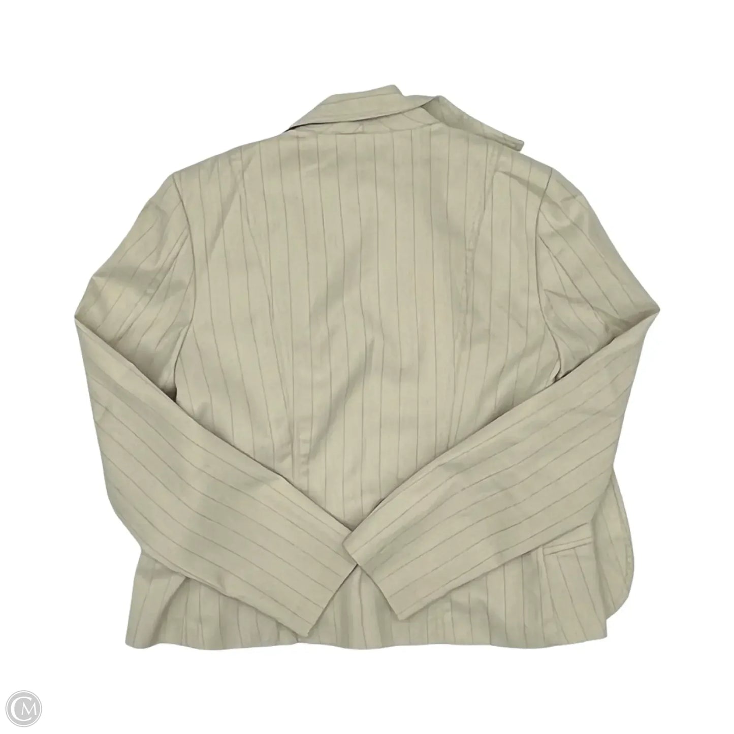 Blazer By Clothes Mentor In Tan, Size: S