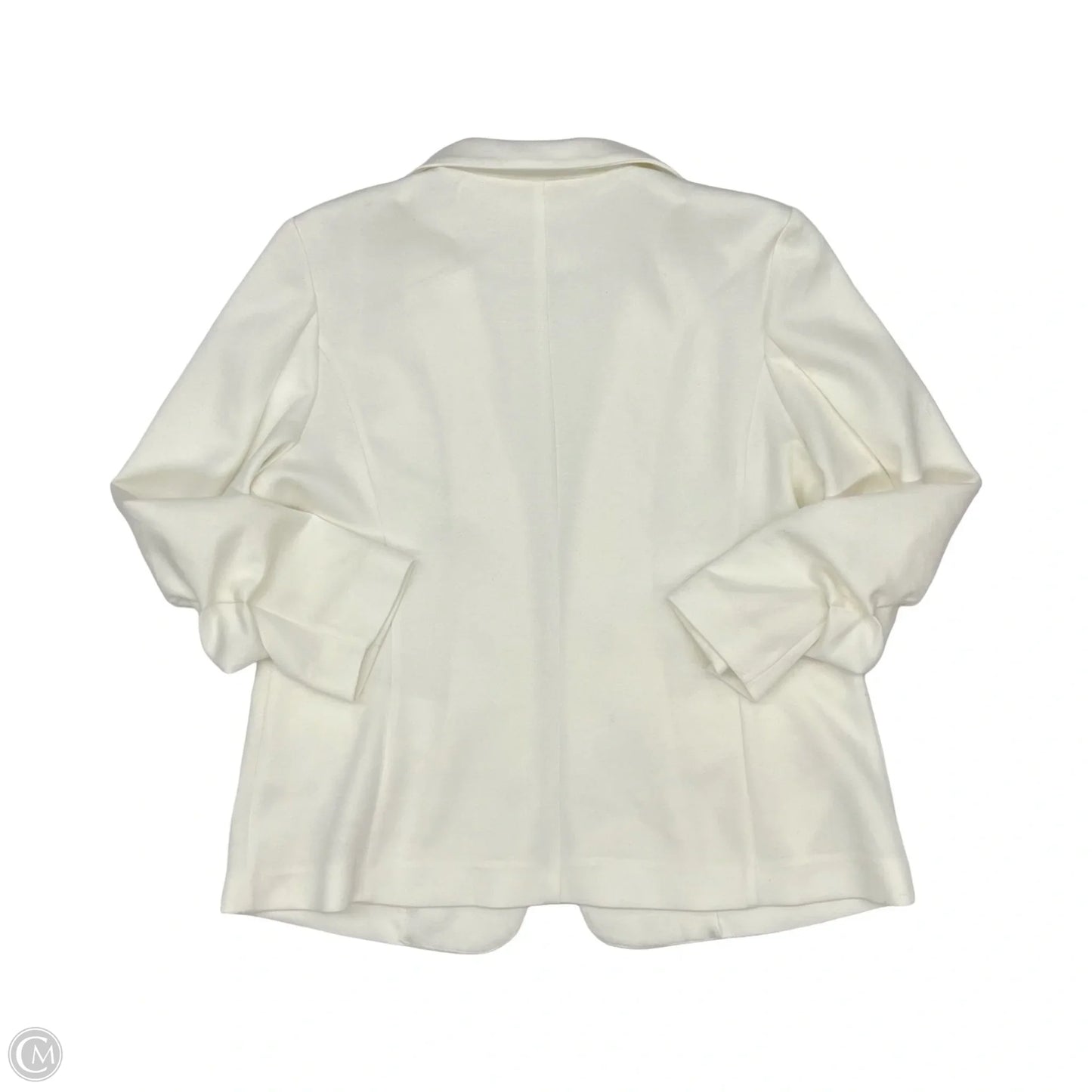 Blazer By Scoop In Cream, Size: Xl