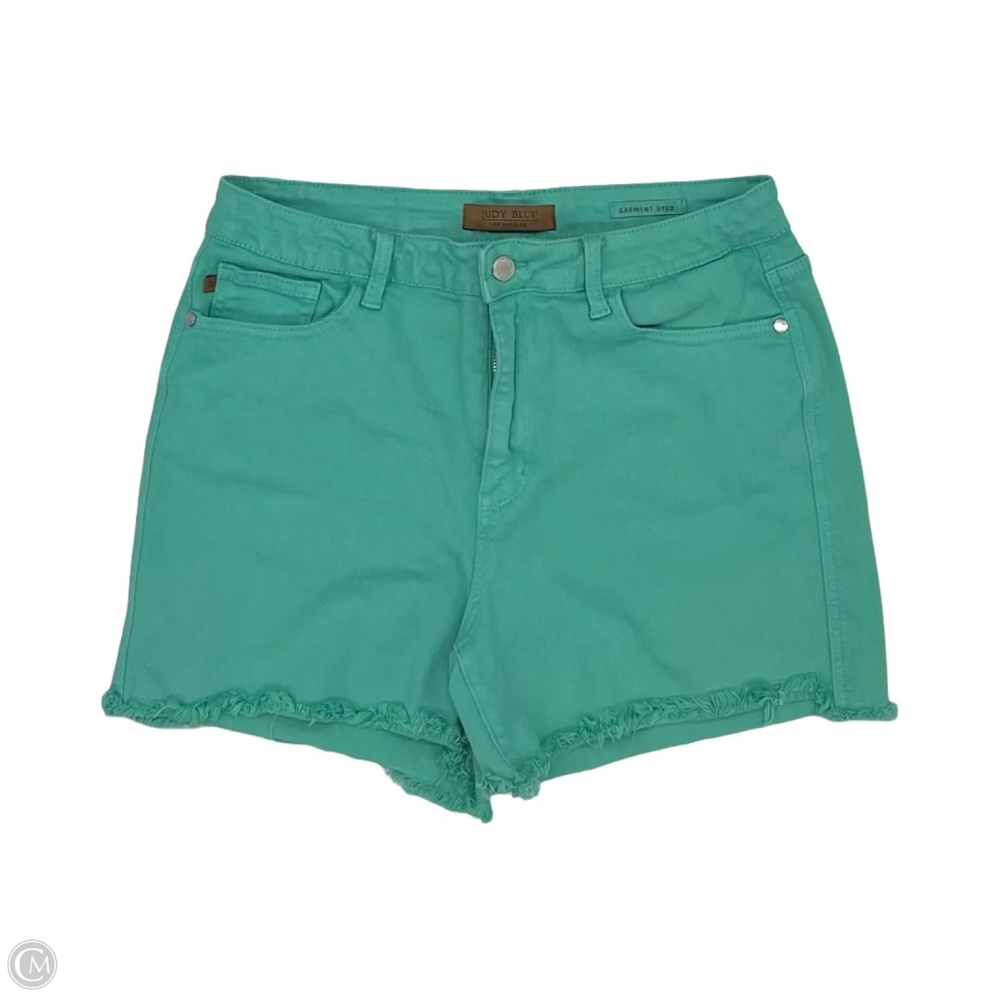 Shorts By Judy Blue In Blue Denim, Size: Xl