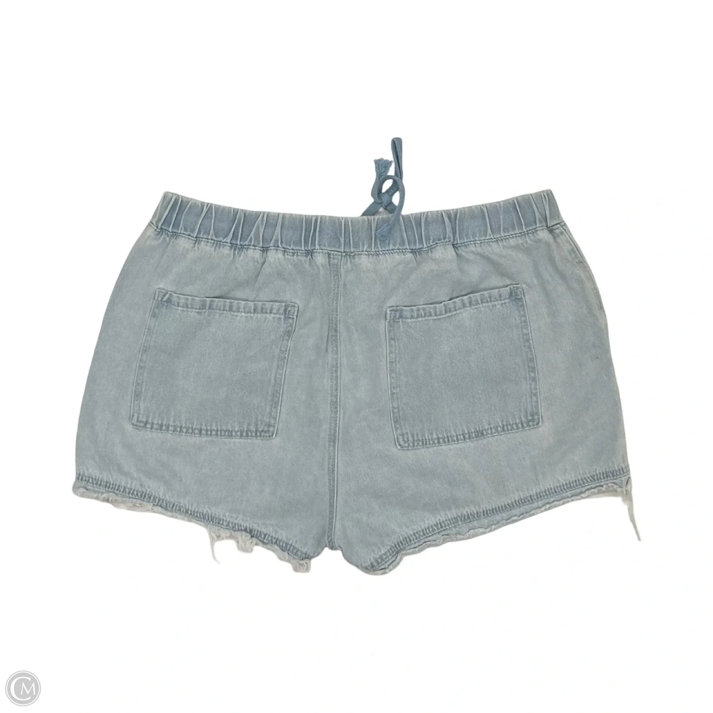 Shorts By Clothes Mentor In Blue Denim, Size: 1x