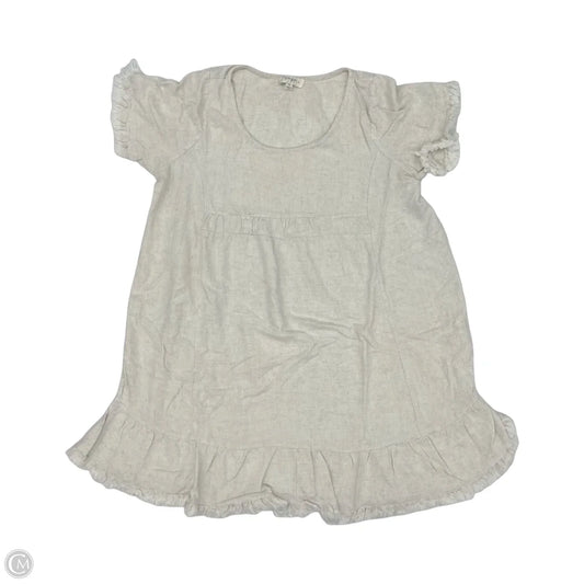 Dress Casual Short By Umgee In Tan, Size: Xl