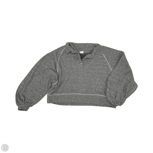Sweatshirt Collar By By Together In Grey, Size: S