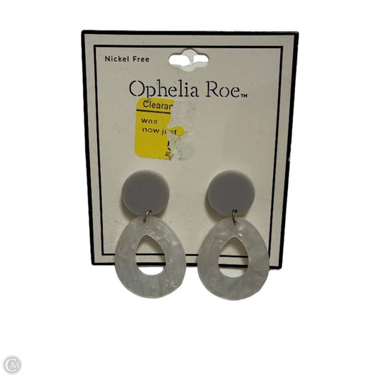 Earrings Dangle/drop By Ophelia Roe