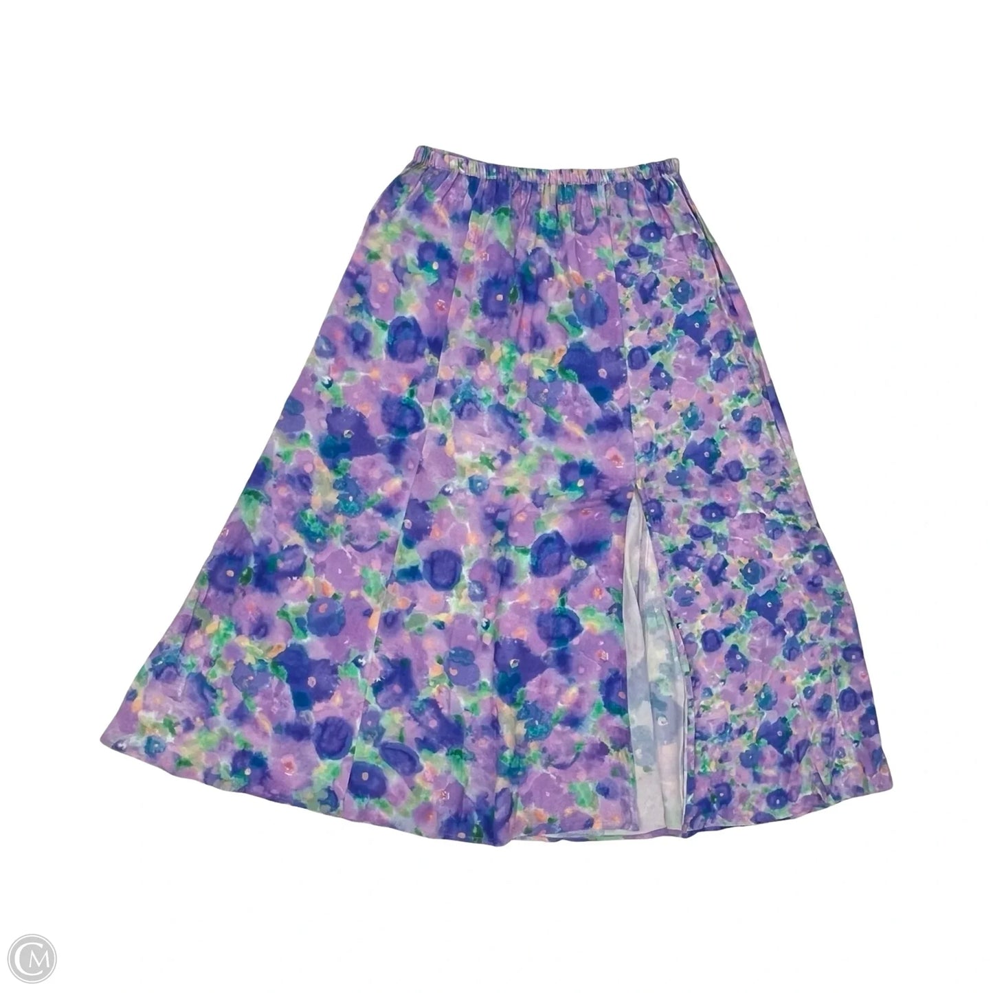 Skirt Midi By French Connection In Purple, Size: S