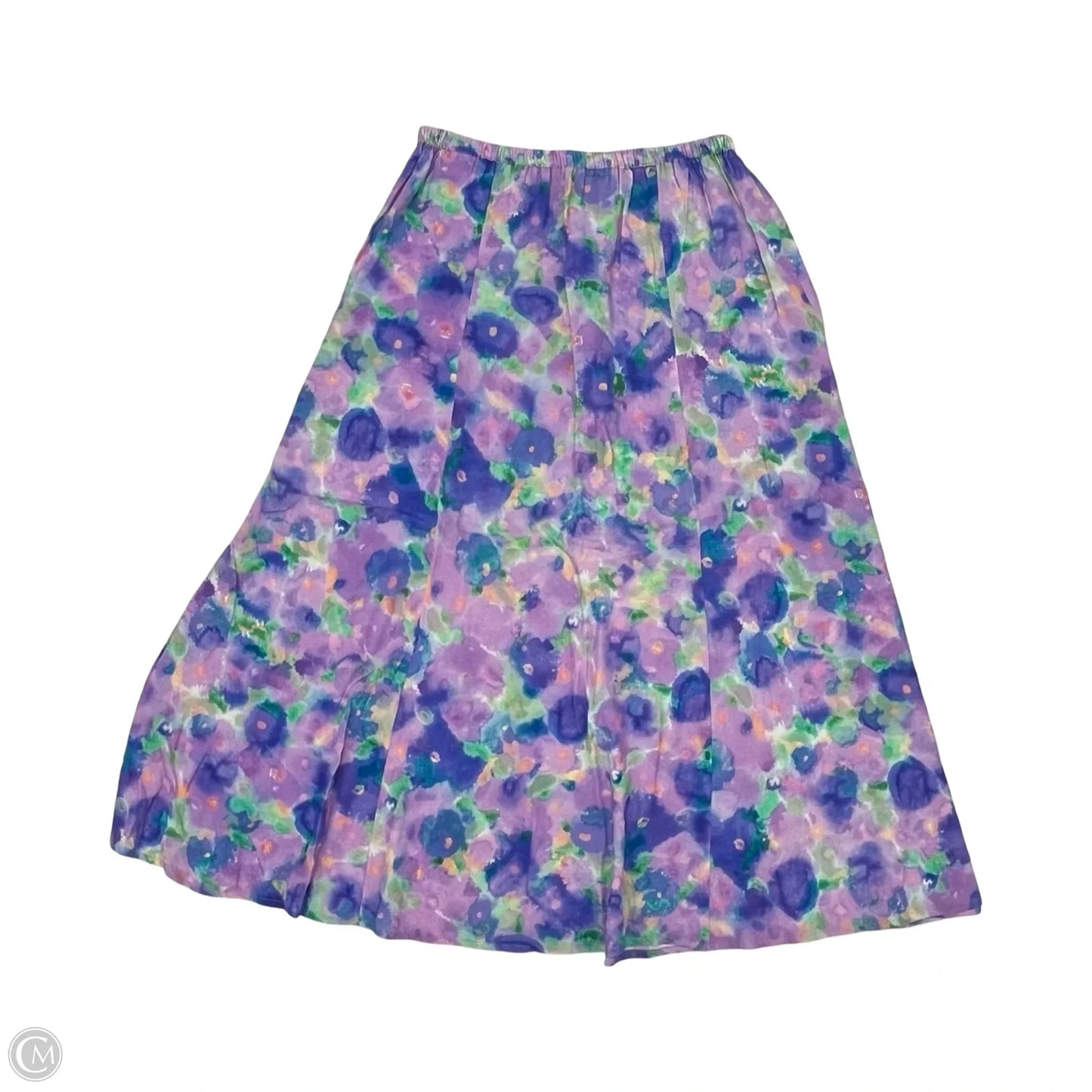 Skirt Midi By French Connection In Purple, Size: S