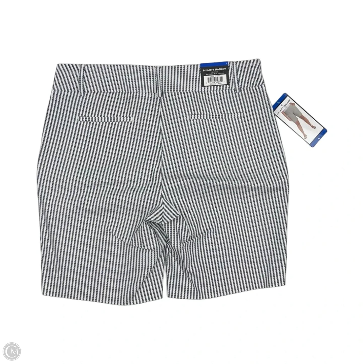 Shorts By Hilary Radley In Blue & Yellow, Size: L