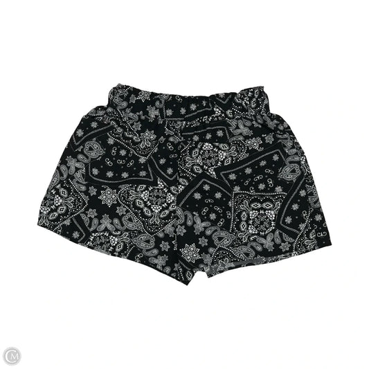 Shorts By Clothes Mentor In Black & White, Size: S