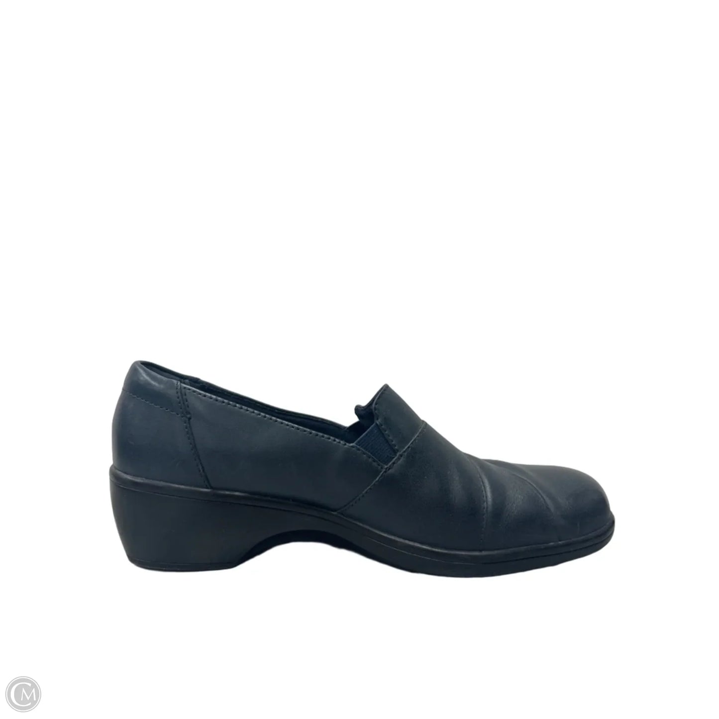Shoes Heels Block By Clarks In Blue, Size: 8.5
