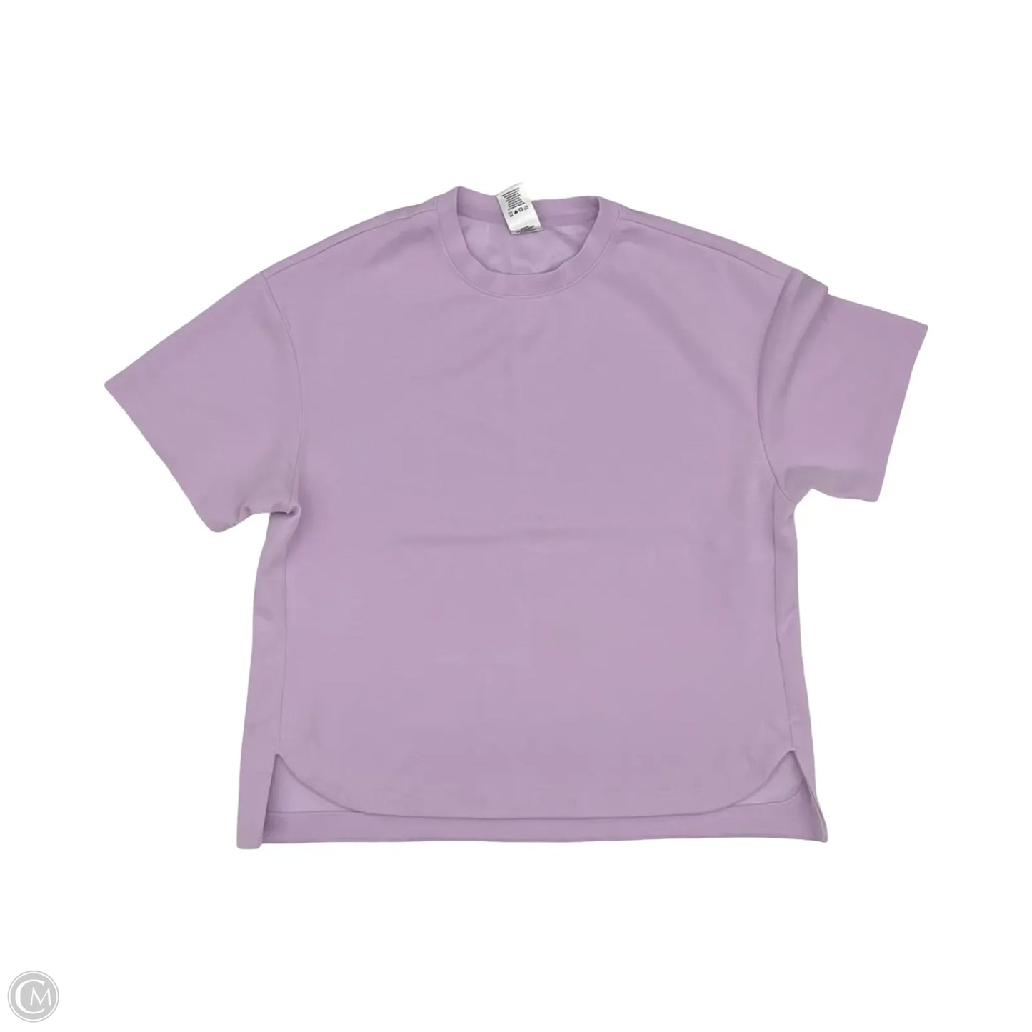 Top Short Sleeve By Members Mark In Purple, Size: M