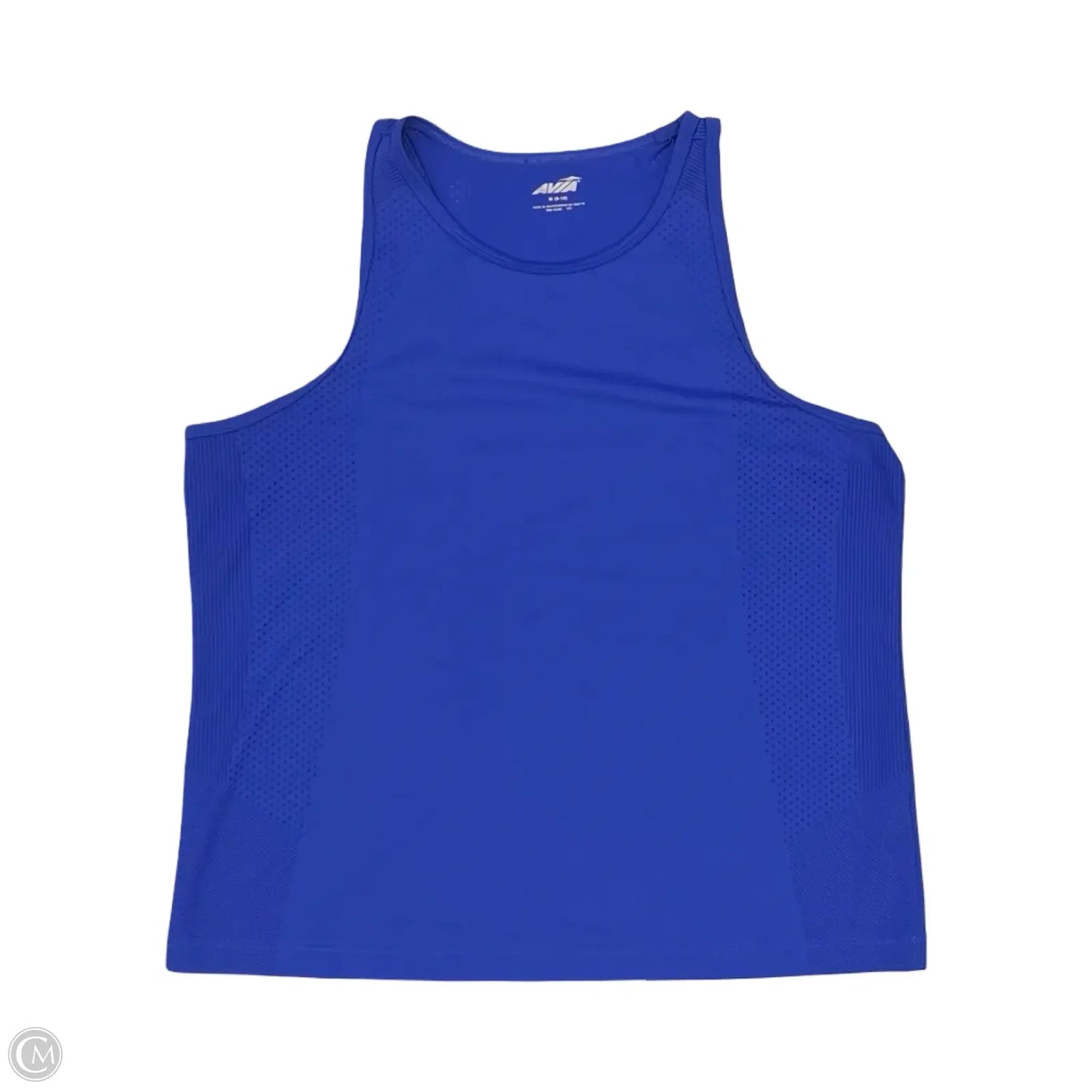Athletic Tank Top By Avia In Blue, Size: M