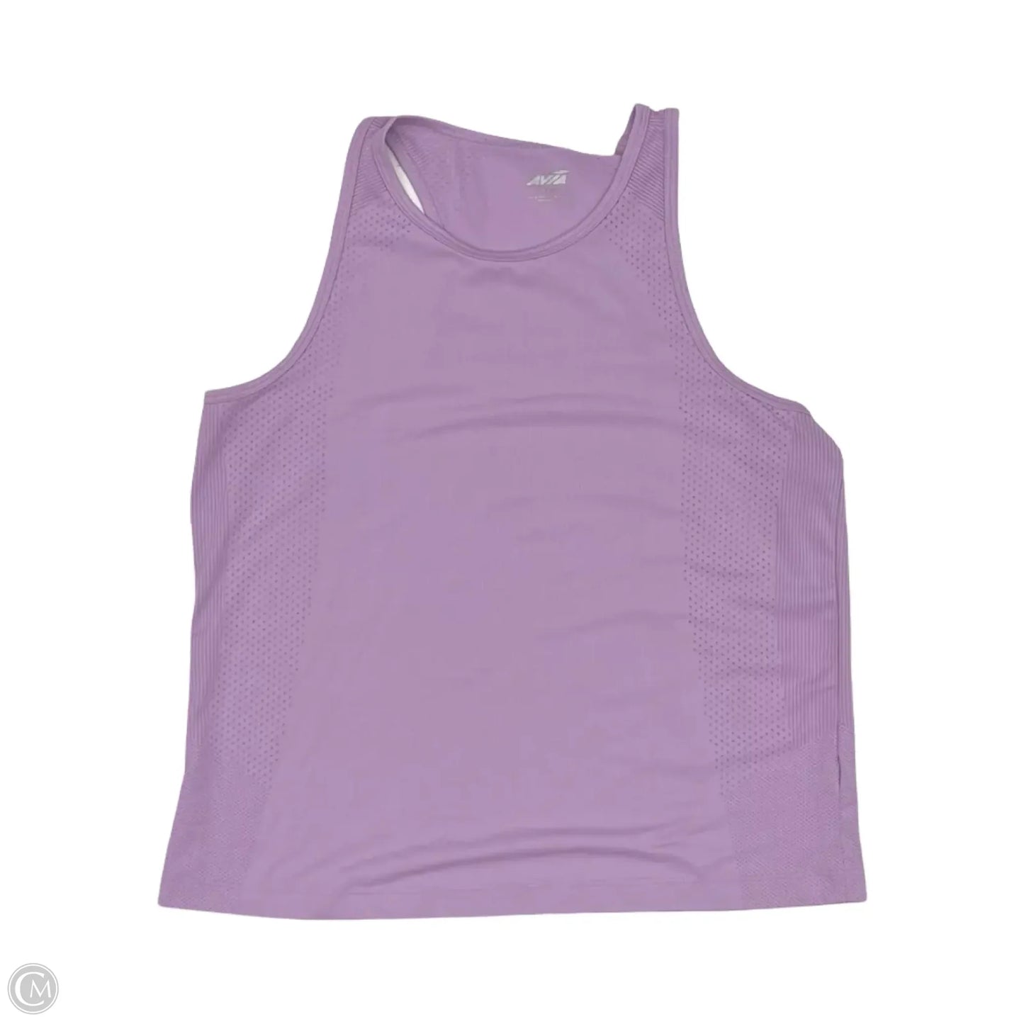 Athletic Tank Top By Avia In Purple, Size: M