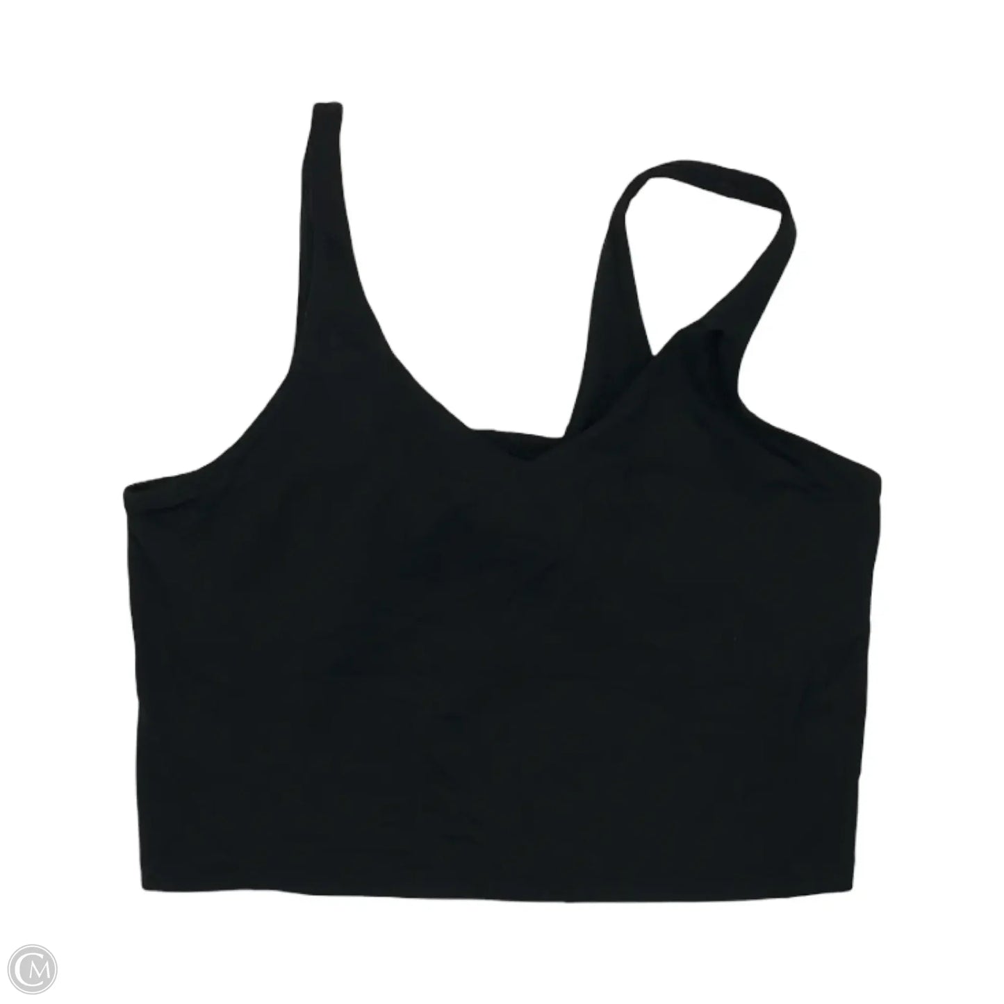 Athletic Tank Top By Clothes Mentor In Black, Size: L