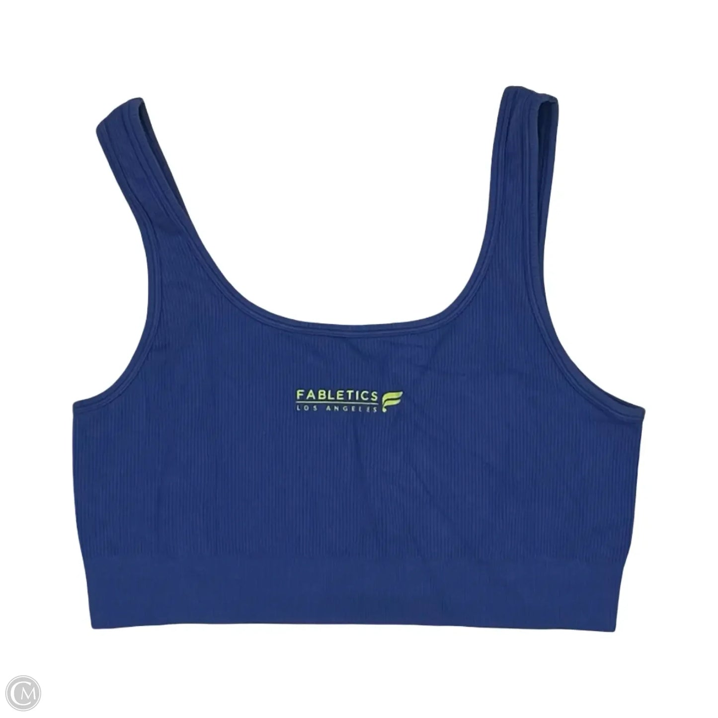 Athletic Bra By Fabletics In Blue, Size: M