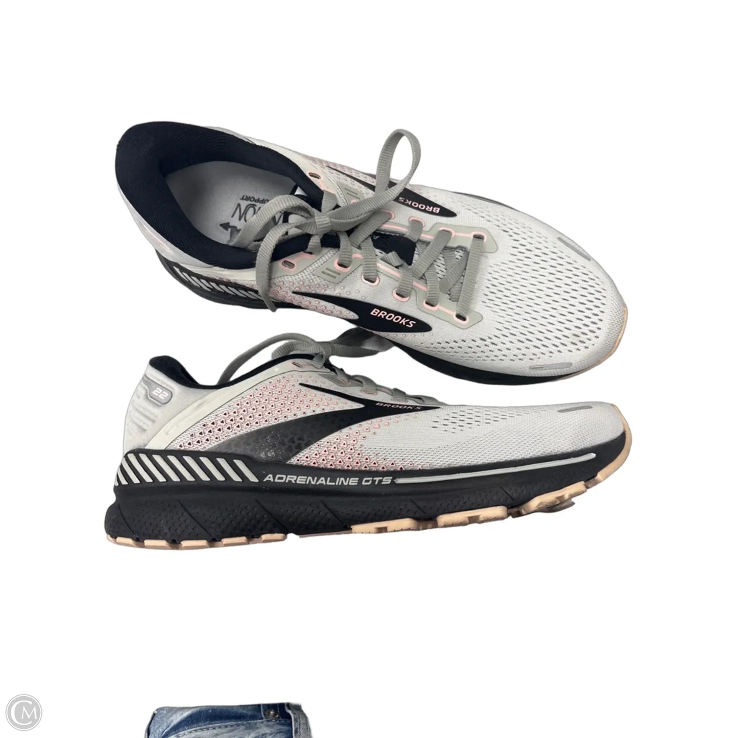 Shoes Athletic By Brooks In Grey, Size: 9