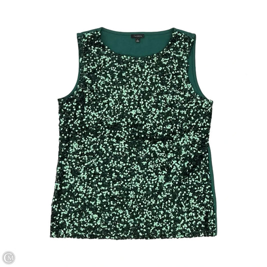 Top Sleeveless By Talbots In Green, Size: S