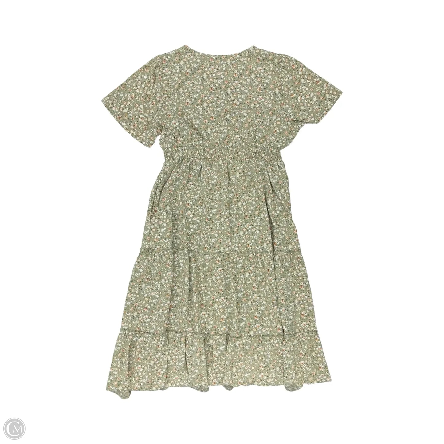 Dress Party Long By Clothes Mentor In Green, Size: Xl