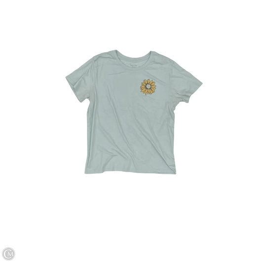 Top Short Sleeve By Zoe And Liv In Blue, Size: Xl