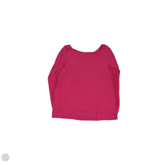 Top Short Sleeve By 6th & Lane In Pink, Size: L
