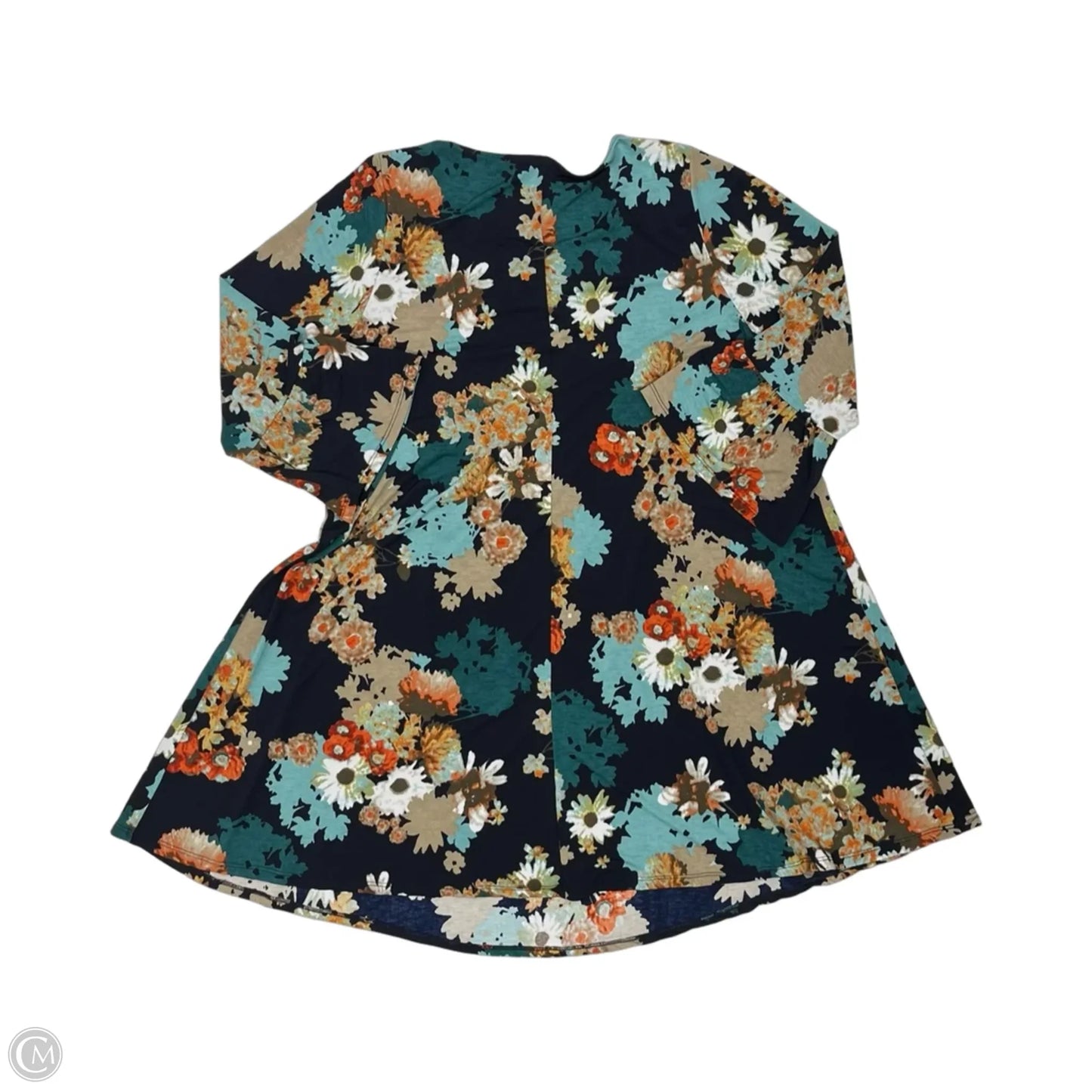 Dress Party Short By Emerald In Floral Print, Size: 2x
