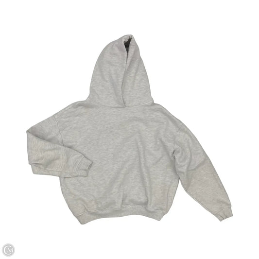 Sweatshirt Hoodie By Clothes Mentor In Grey, Size: L