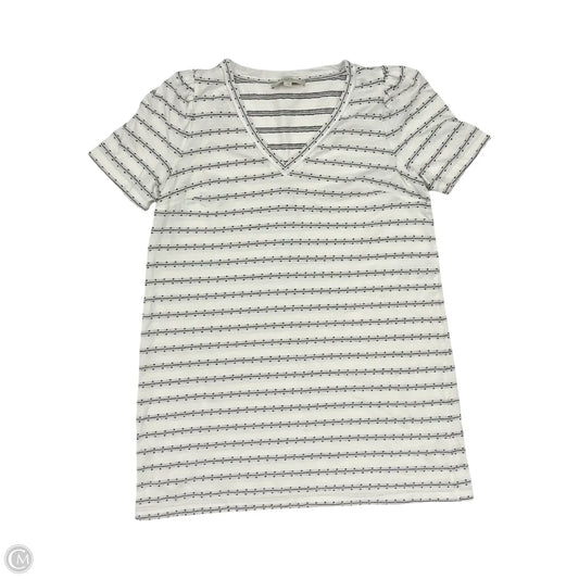 Dress Casual Short By Loft In Black & White, Size: L