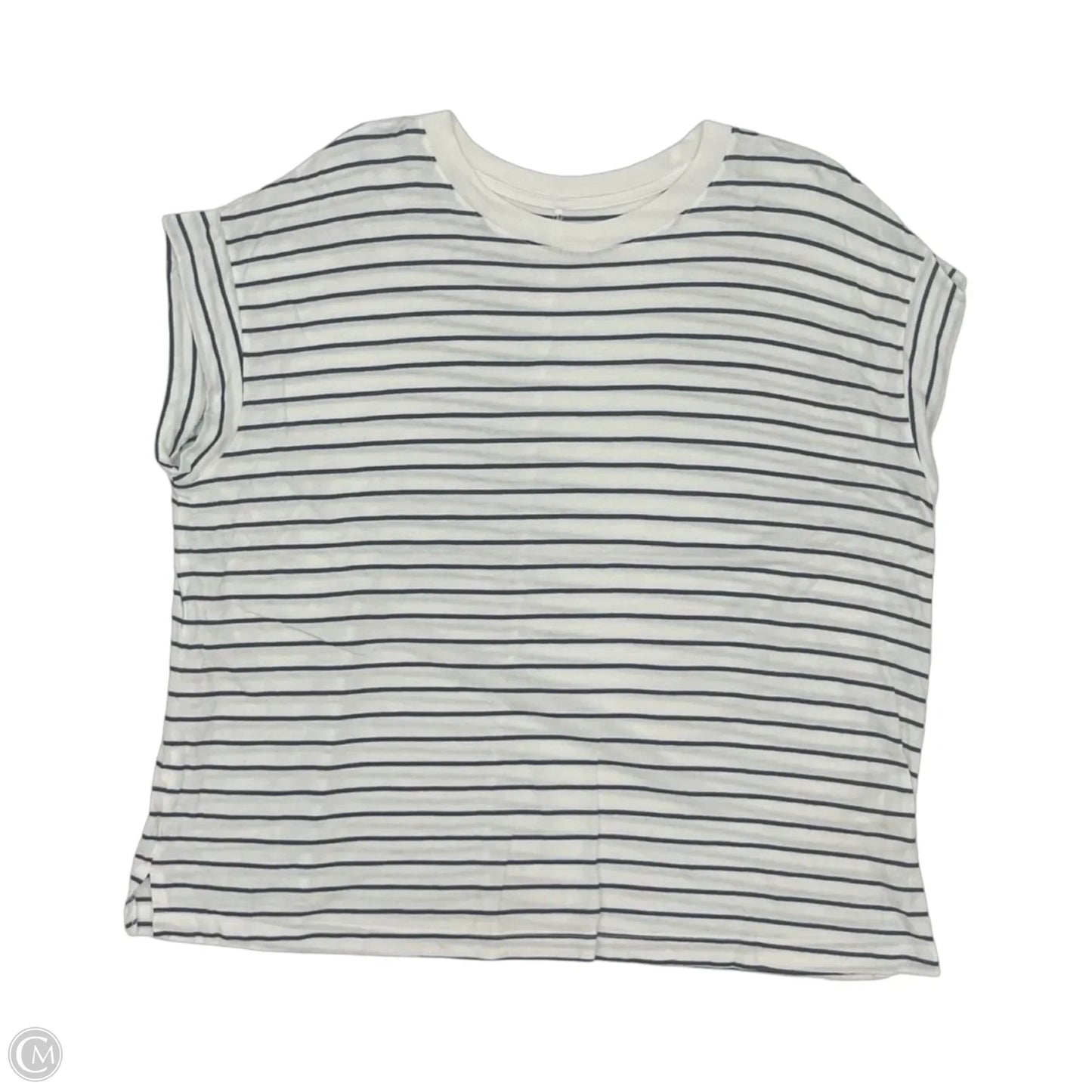 Top Sleeveless By A New Day In Black & White, Size: Xl