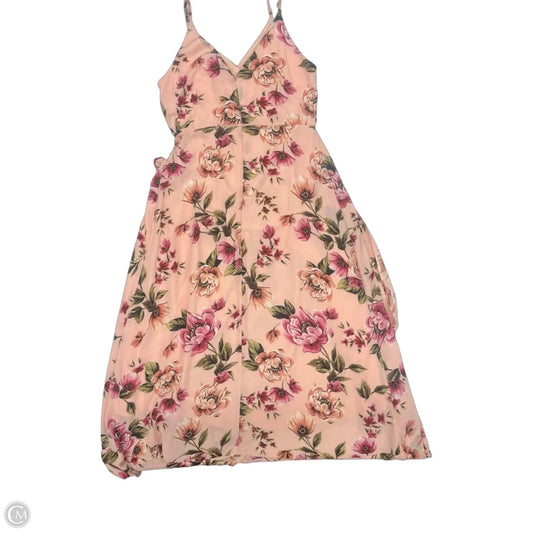 Dress Party Long By Lulus In Pink, Size: L