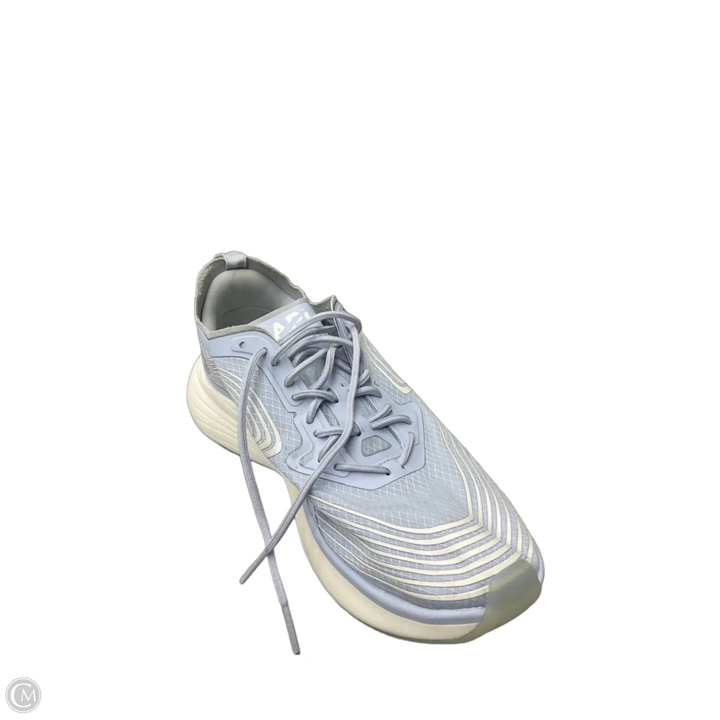 Shoes Designer By Apl In Blue, Size: 7.5