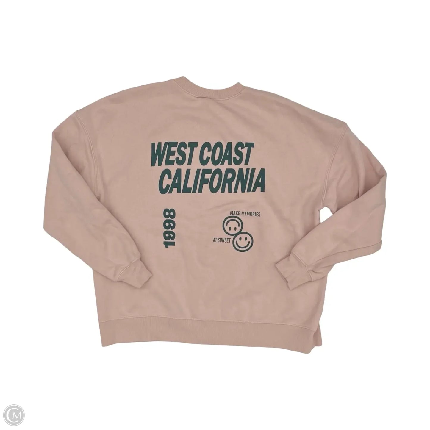 Sweatshirt Crewneck By Wild Fable In Pink, Size: Xs