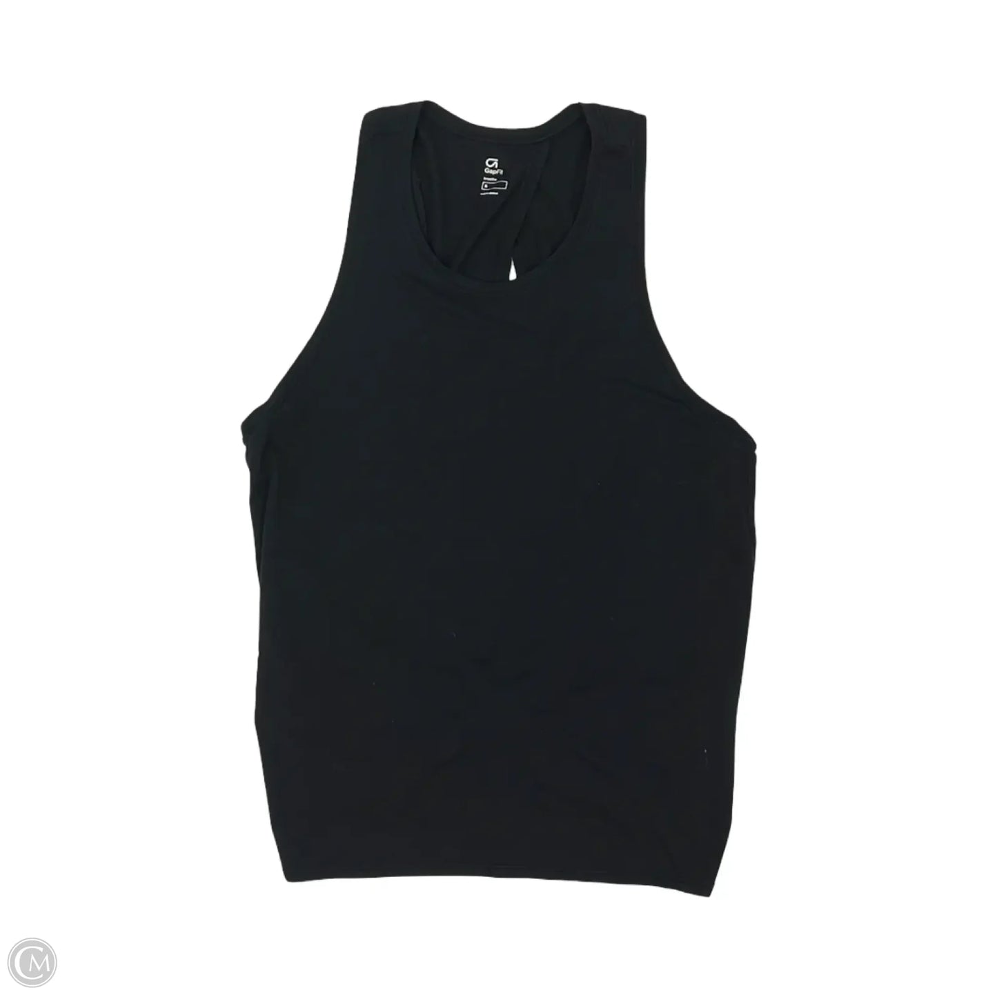 Athletic Tank Top By Gap In Black, Size: S