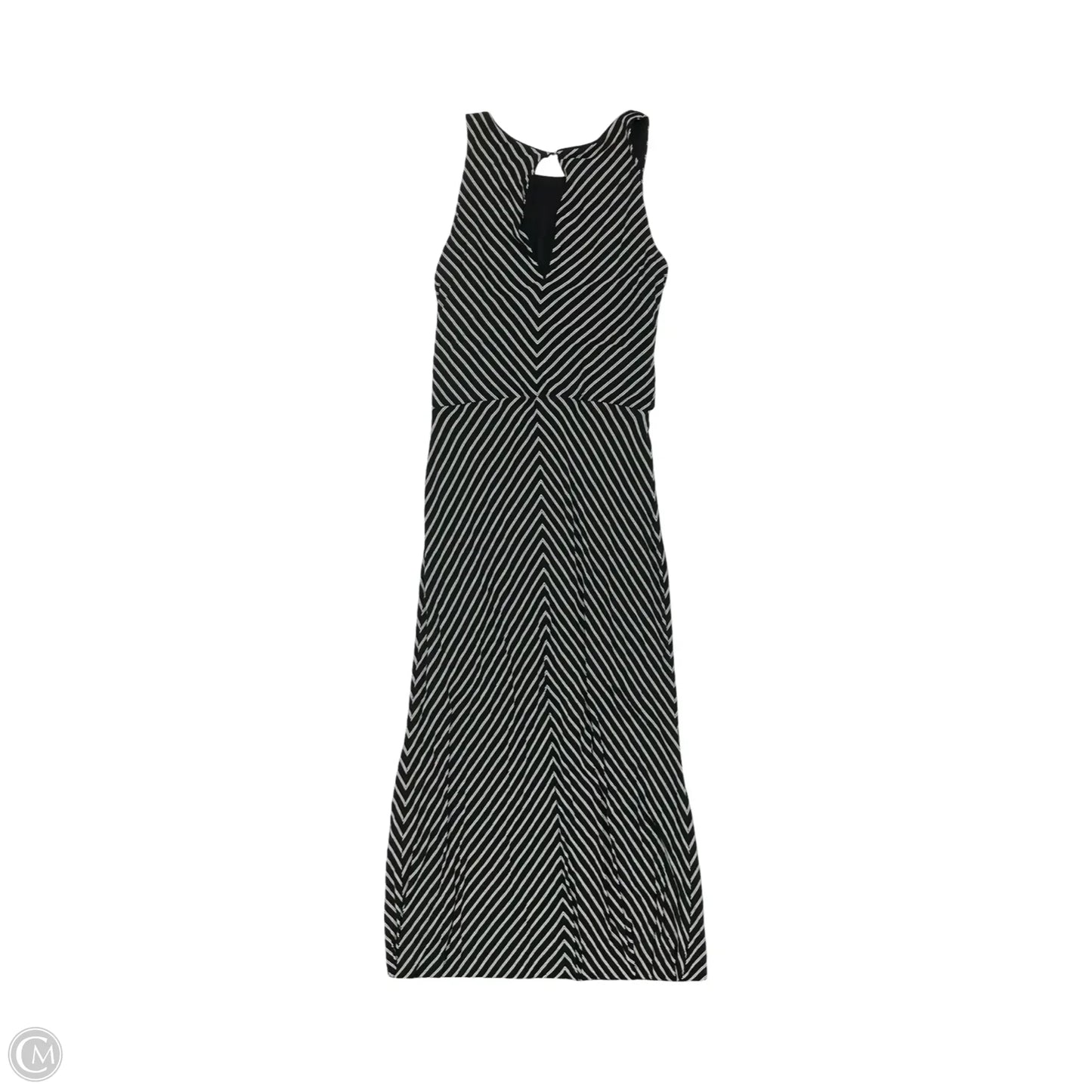 Dress Casual Maxi By White House Black Market In Black & White, Size: S