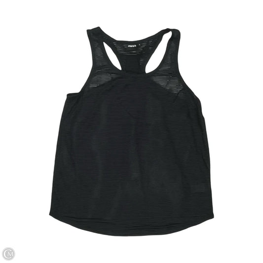 Athletic Tank Top By Mono B In Black, Size: L