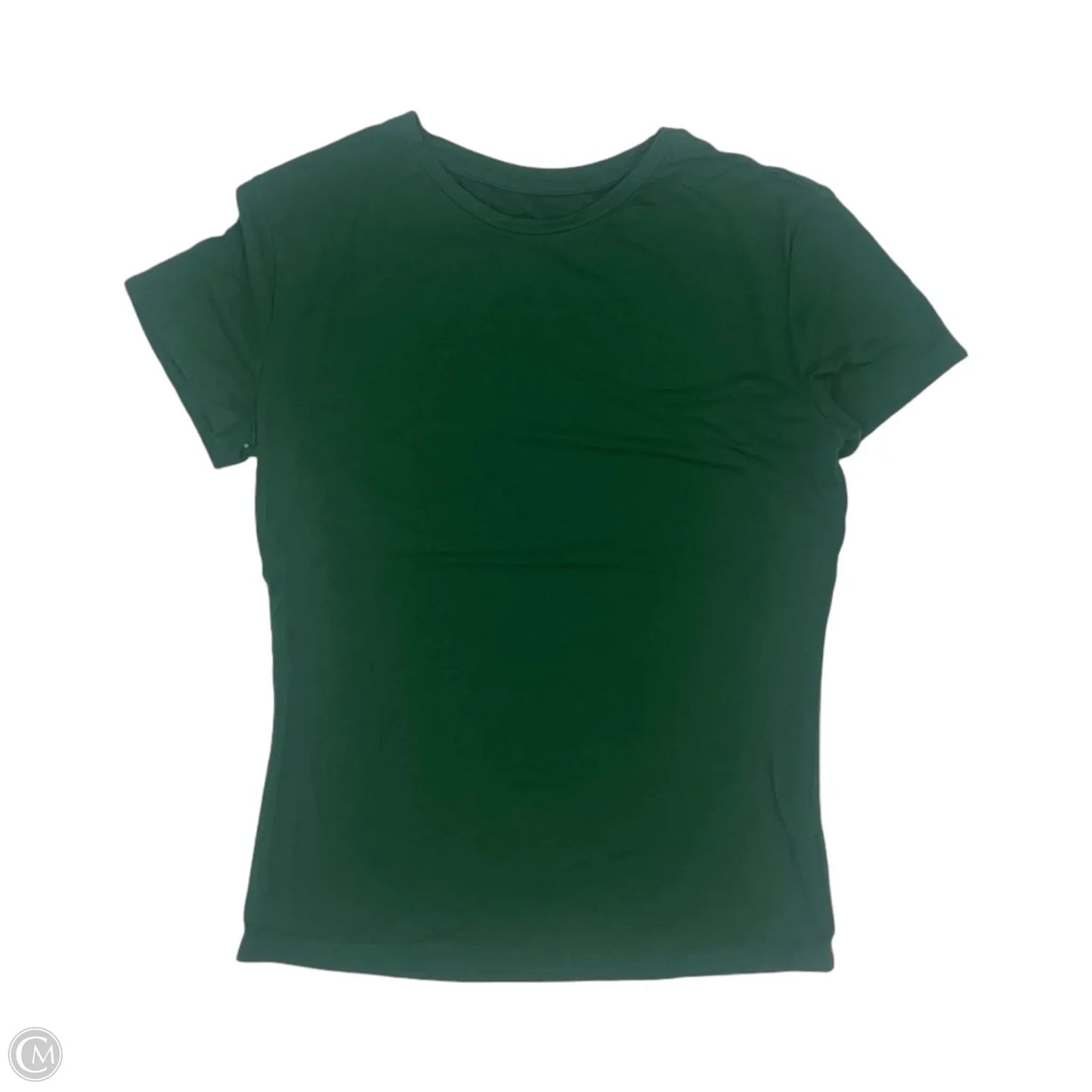 Top Short Sleeve Basic By Clothes Mentor In Green, Size: M