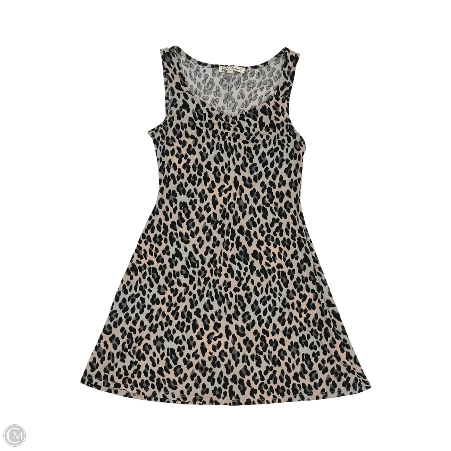 Dress Casual Short By Wallflower In Leopard Print, Size: M