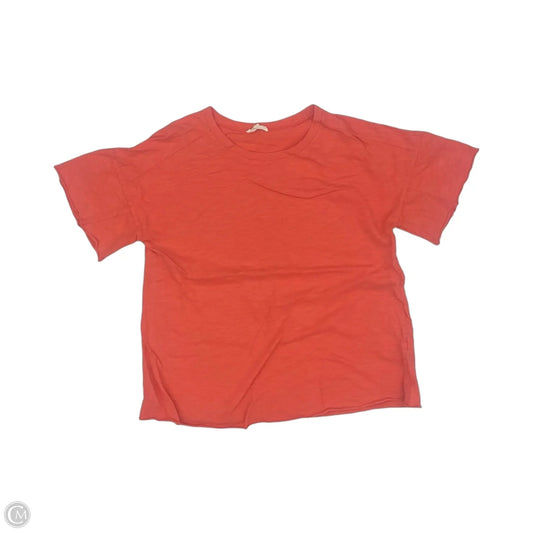 Top Short Sleeve By Cotton Bleu In Pink, Size: S
