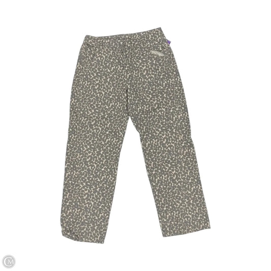 Jeans Wide Leg By Wild Fable In Leopard Print, Size: M