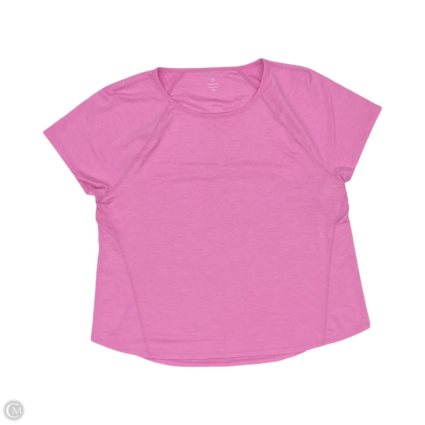 Athletic Top Short Sleeve By Talbots In Pink, Size: Xl