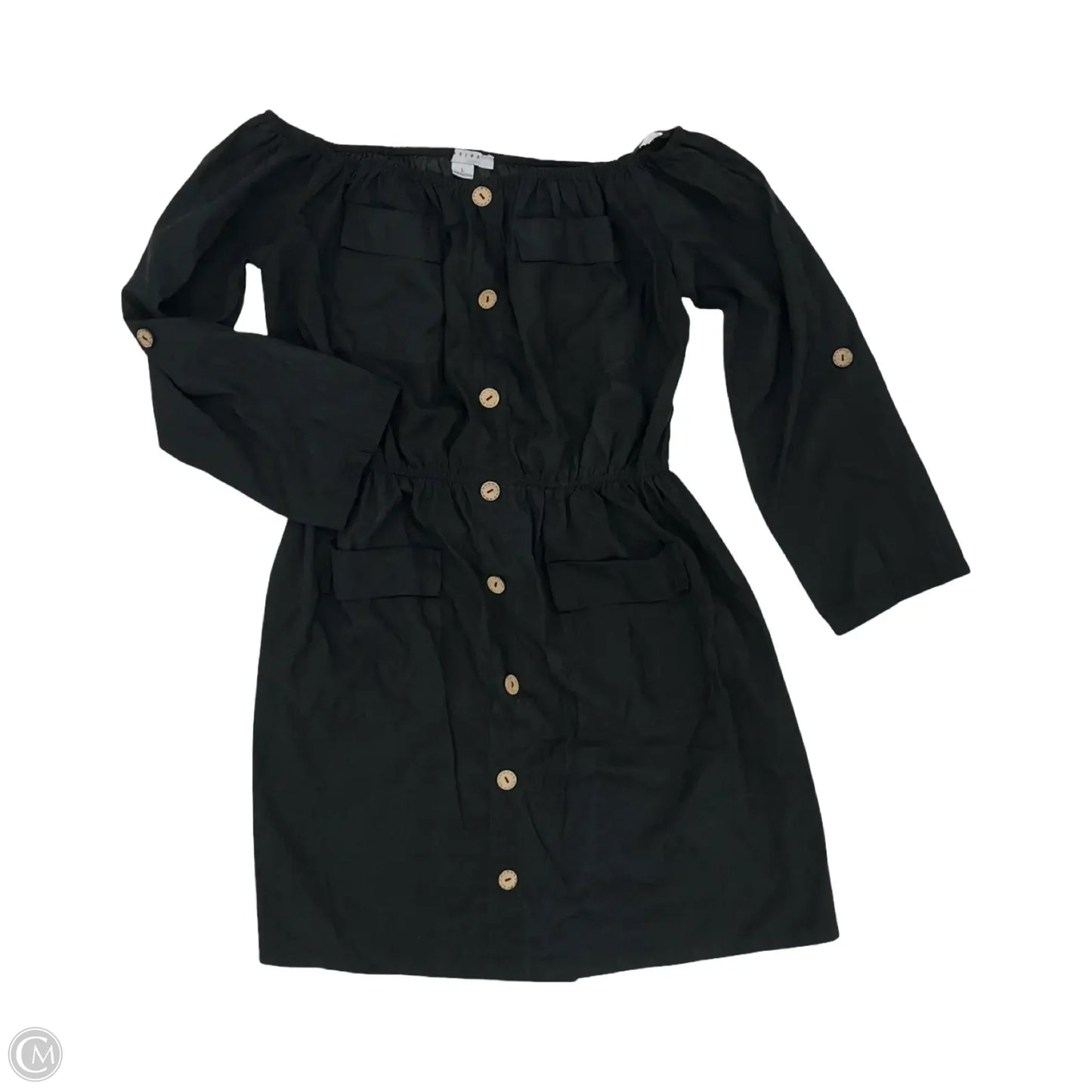 Dress Casual Short By Favlux In Black, Size: L