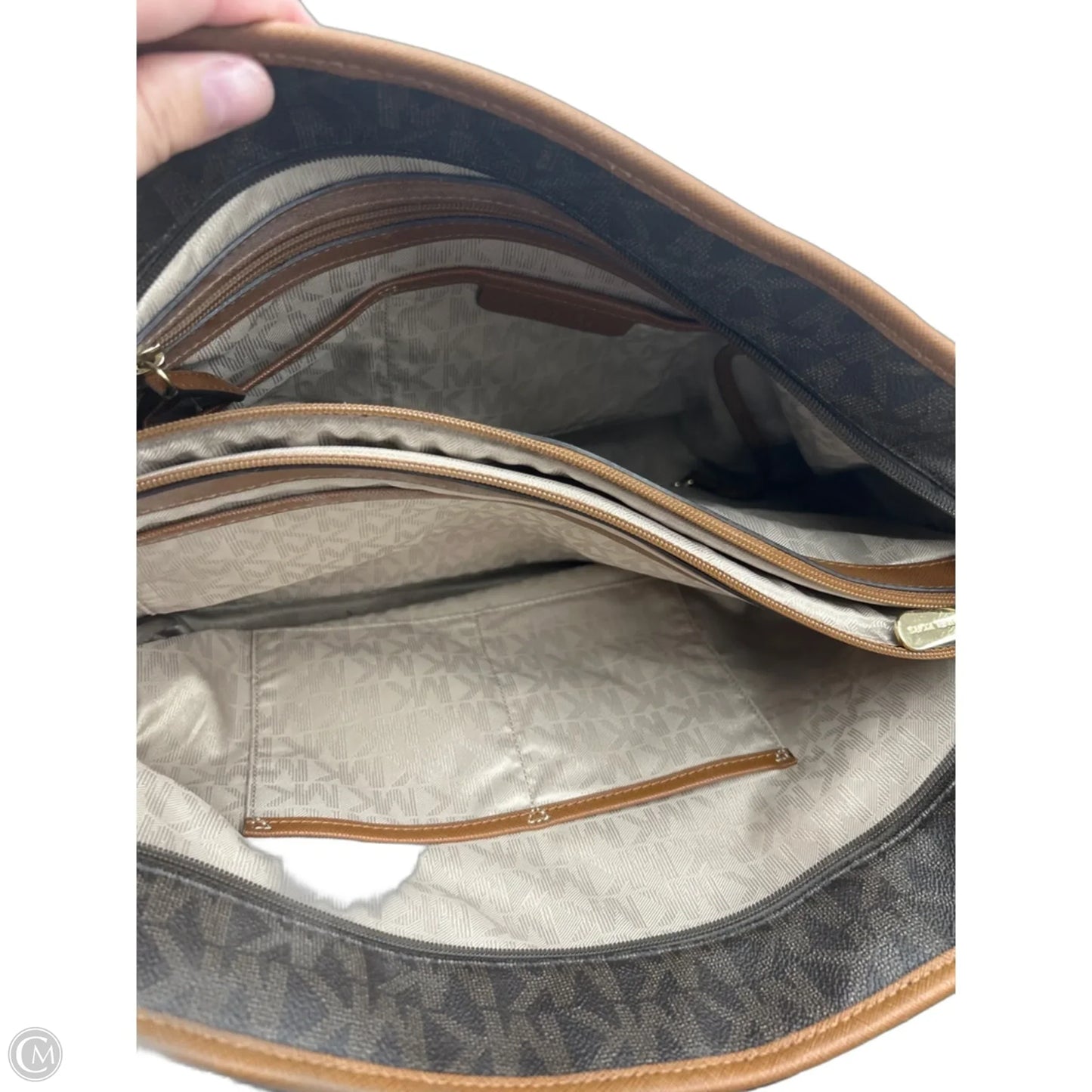 Handbag Designer By Michael Kors, Size: Large