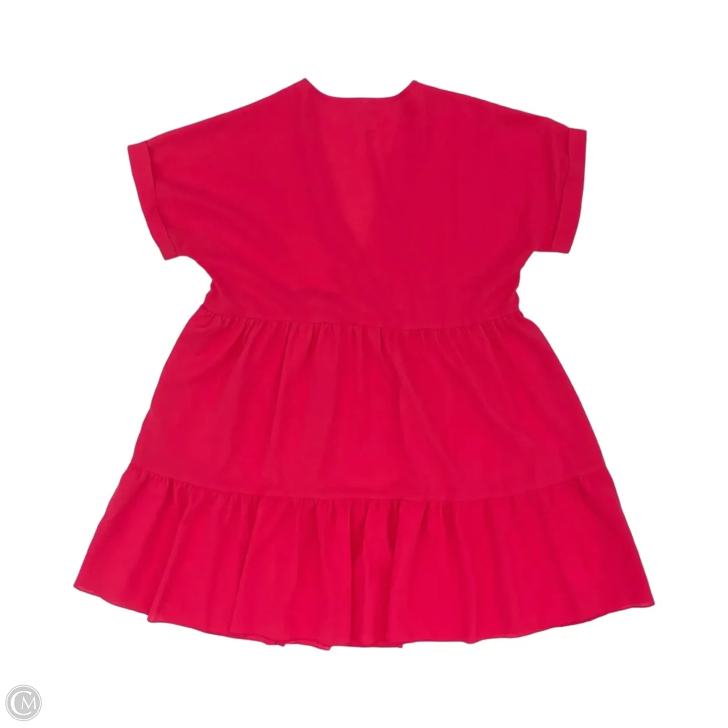 Dress Casual Short By Clothes Mentor In Pink, Size: Xl