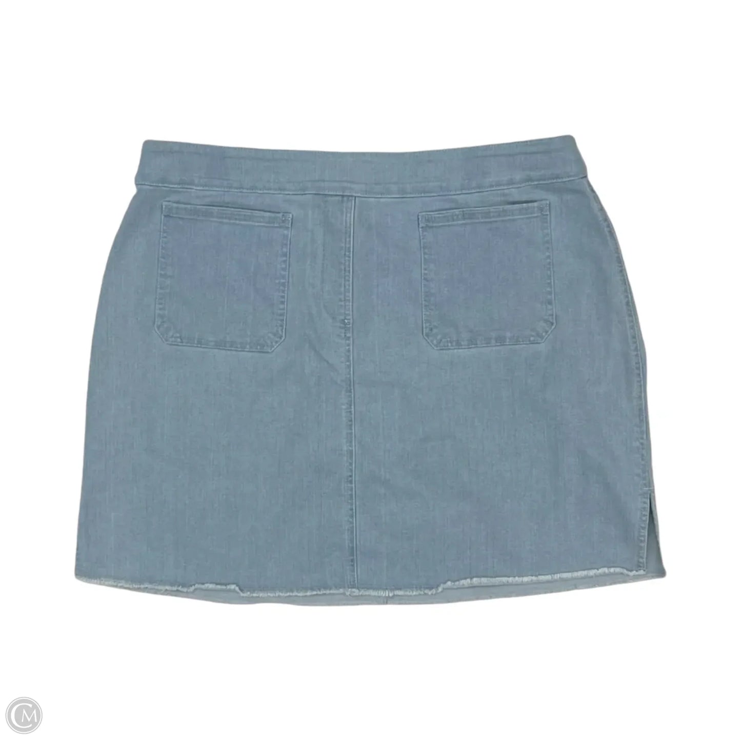 Skirt Mini & Short By Ruby Rd In Blue Denim, Size: 16