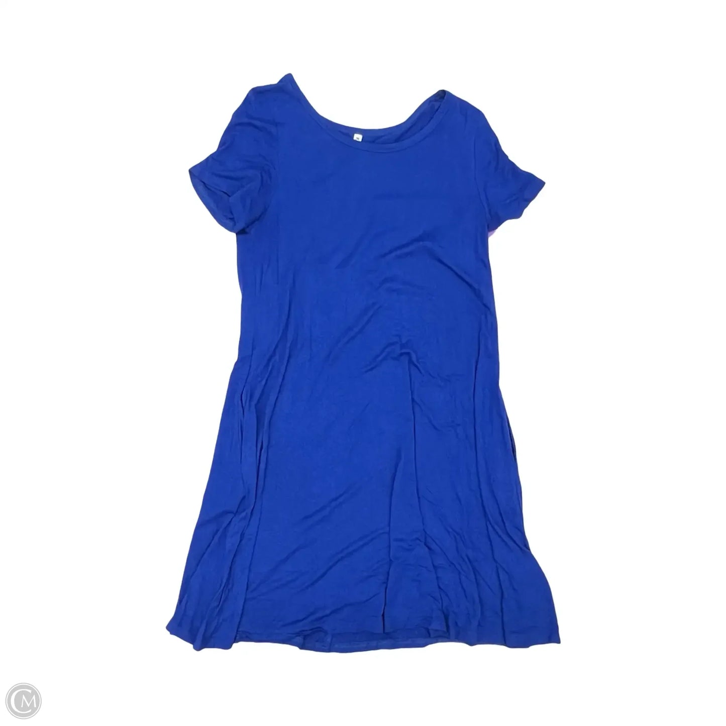 Dress Casual Short By Clothes Mentor In Blue, Size: L