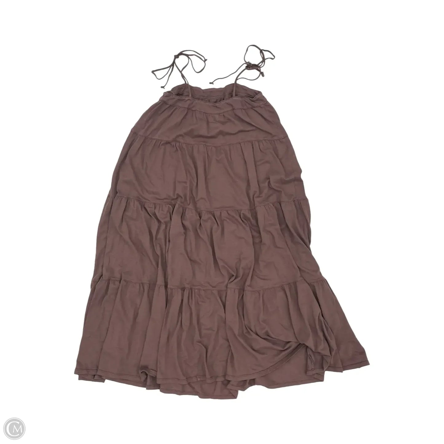 Dress Casual Midi By American Eagle In Brown, Size: S