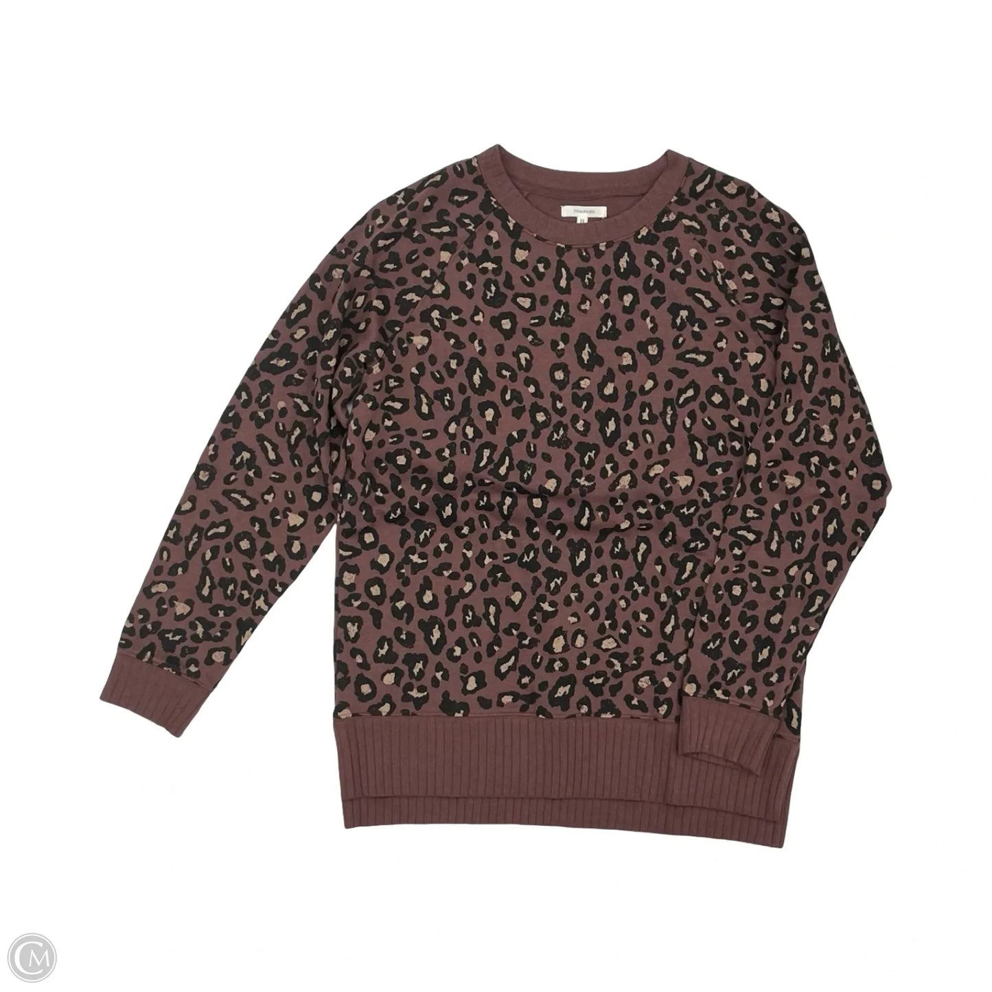 Sweatshirt Crewneck By Maurices In Brown, Size: Xs