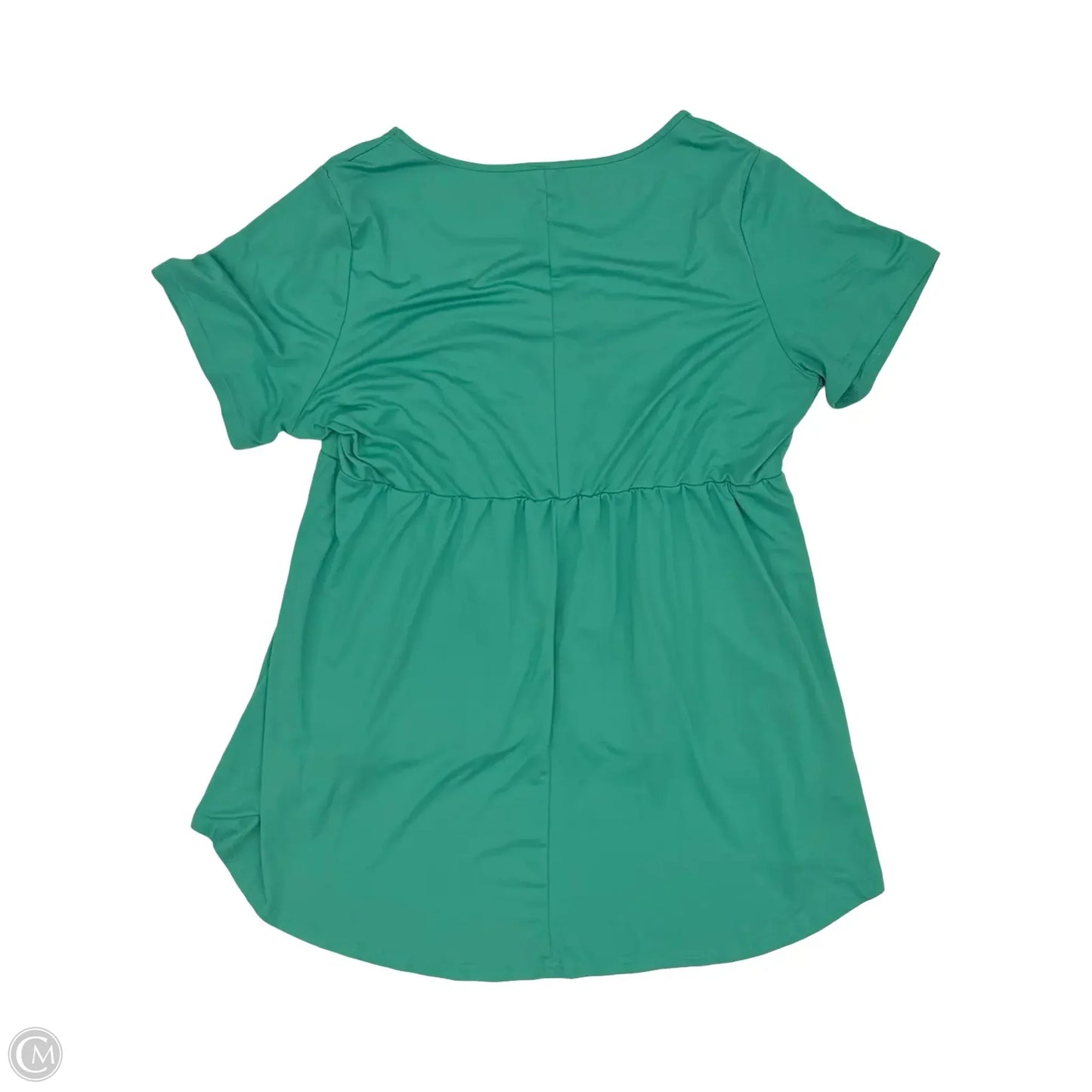 Top Short Sleeve By Shein In Green, Size: 4x