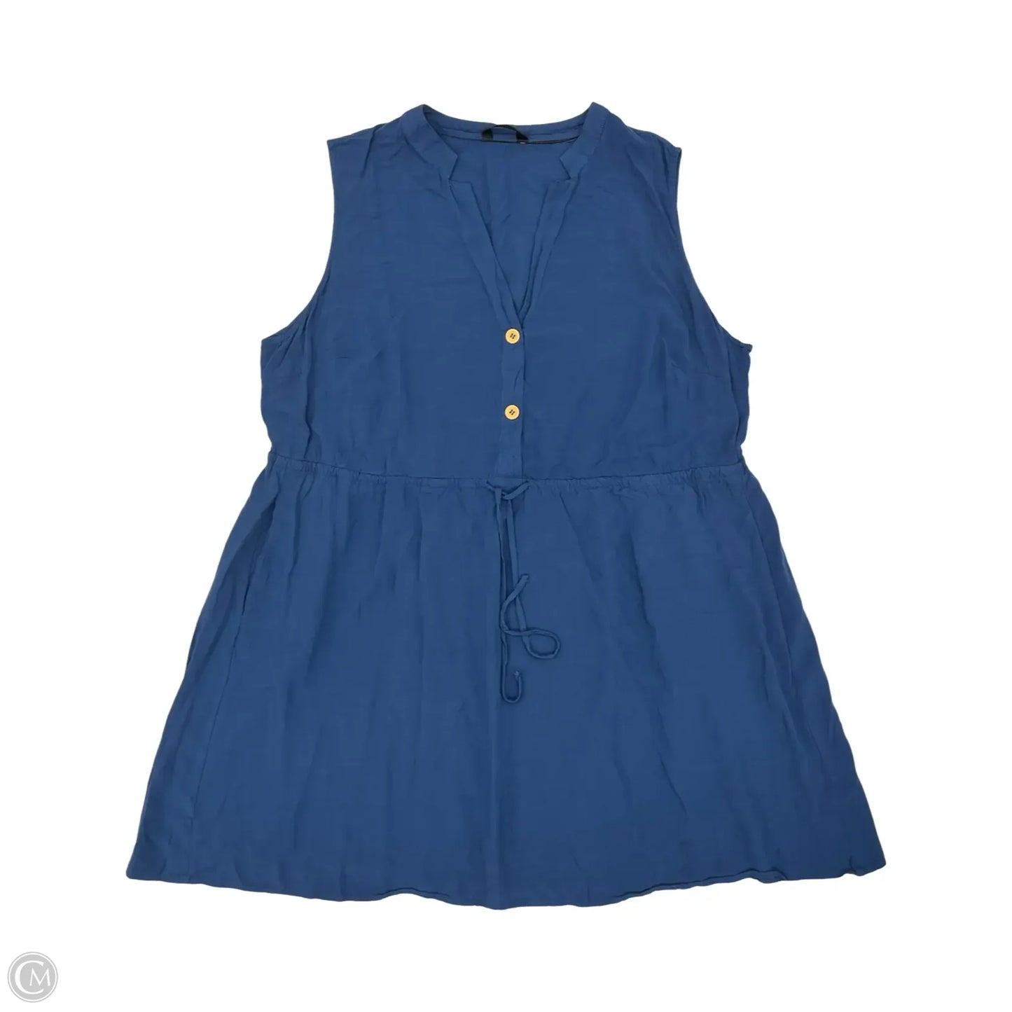 Dress Casual Short By Bloomchic In Blue, Size: 22