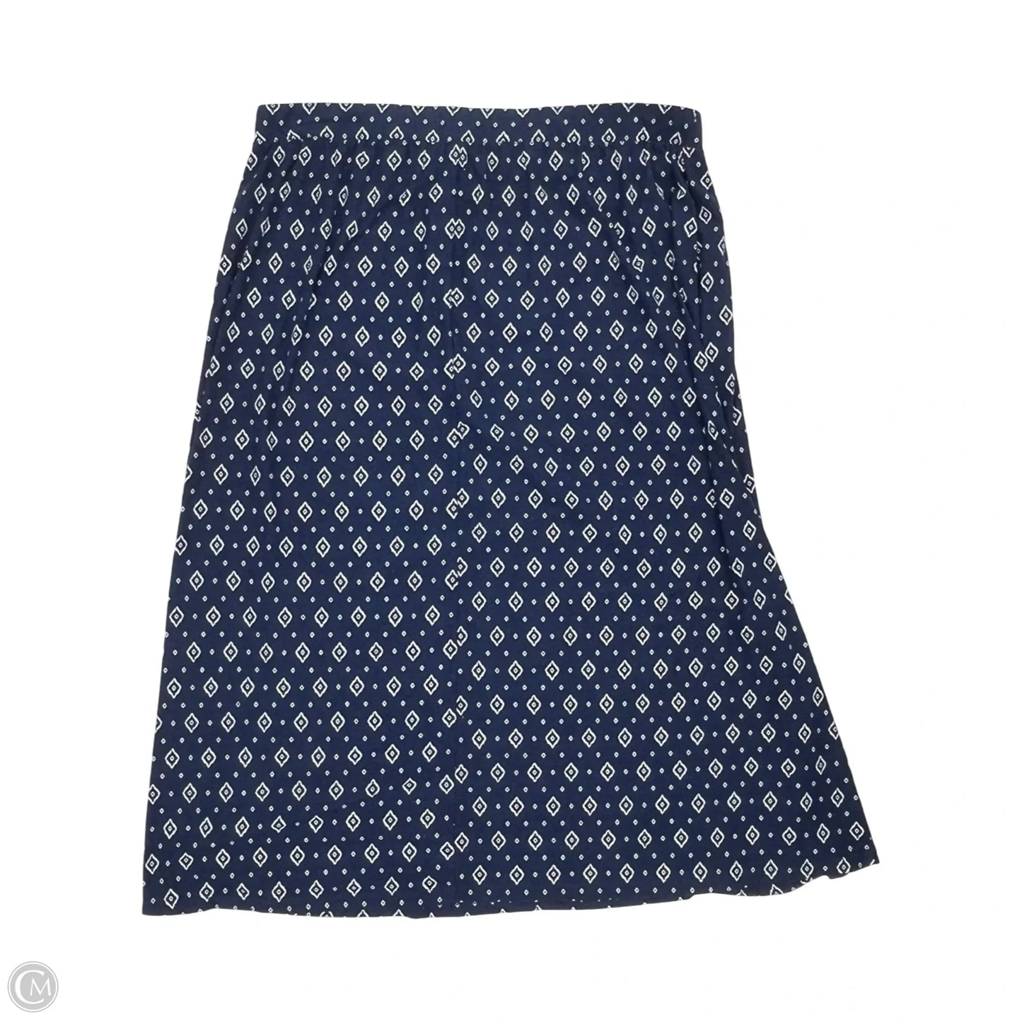 Skirt Maxi By Terra & Sky In Blue, Size: 3x