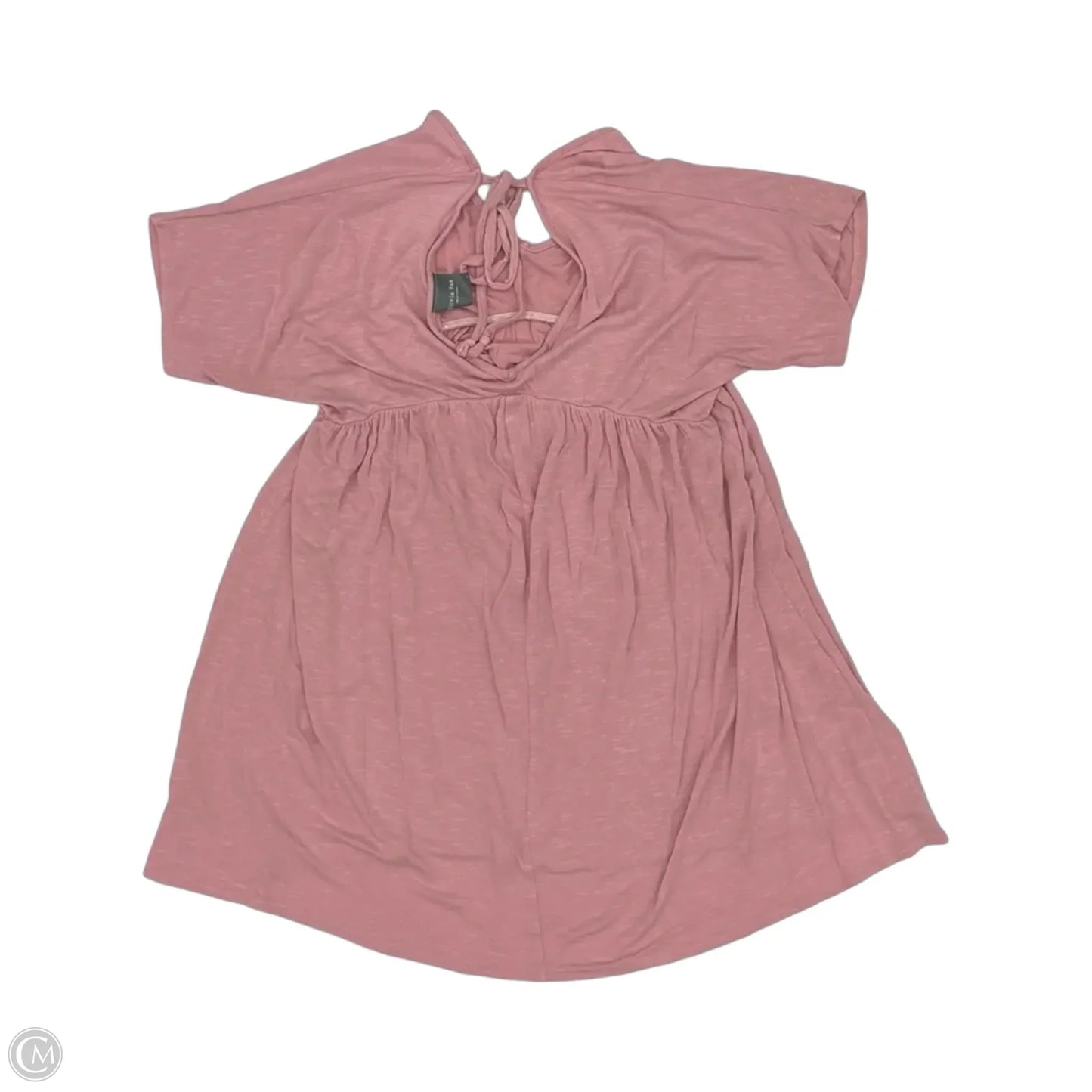 Tunic Short Sleeve By Olivia Rae In Pink, Size: M